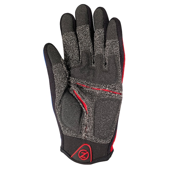 Cut 6 Universal-Fit Work Glove, Red